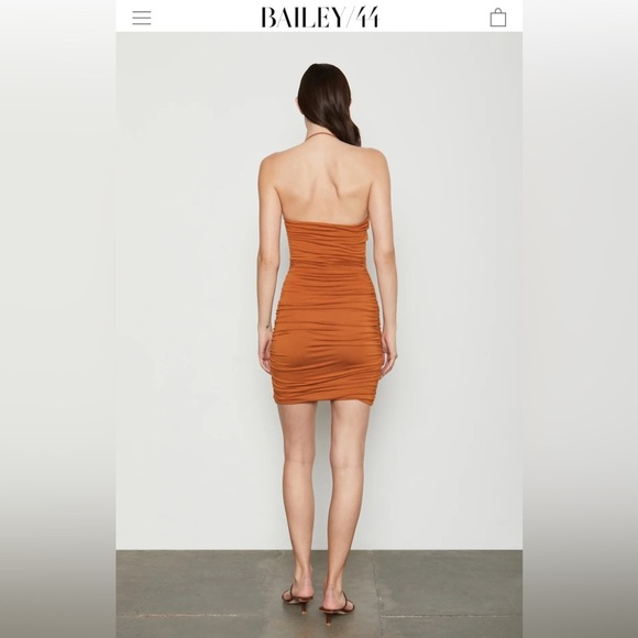 Revolve Abigail Mini Dress in Inspiring Cortado by Bailey 44 🥭 - Picture 3 of 7